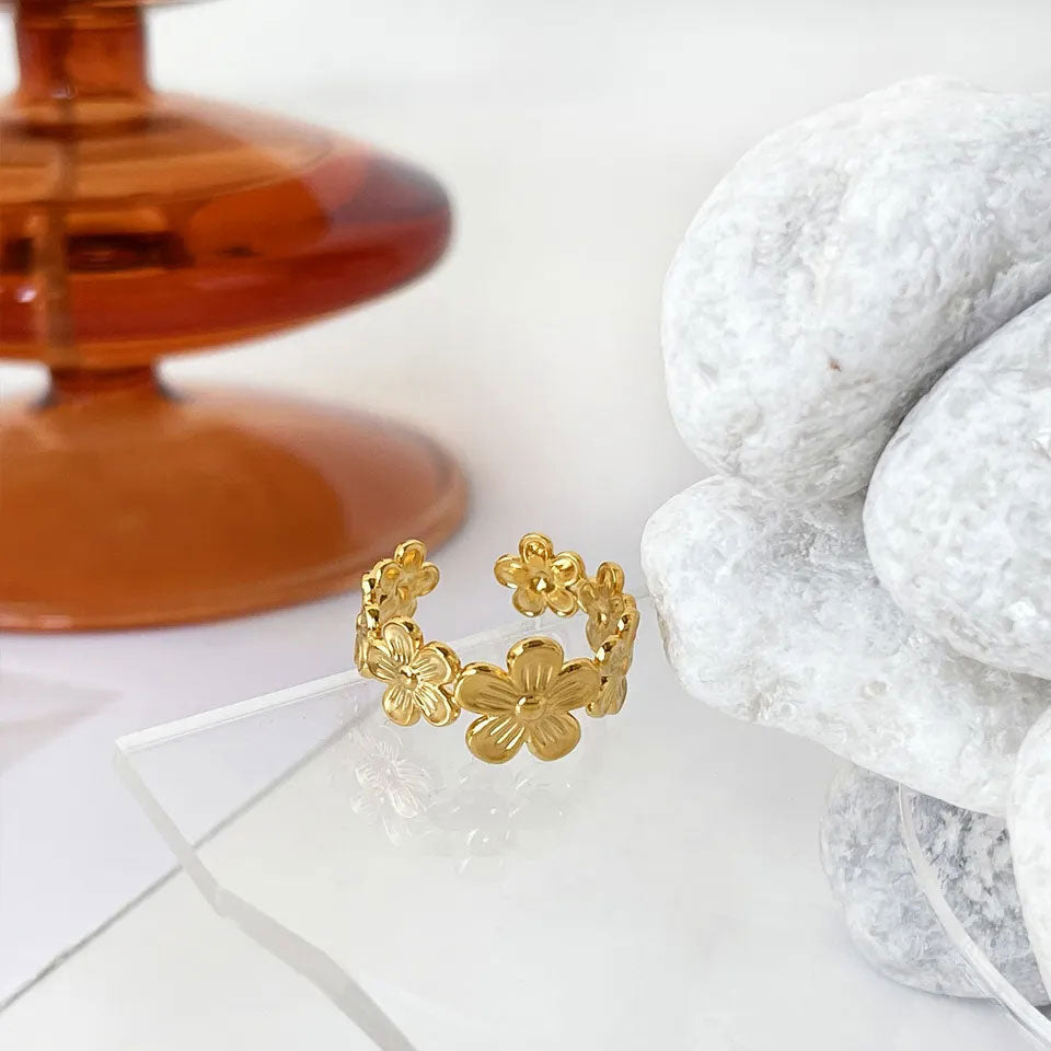 Flora Ring | 18K Goud