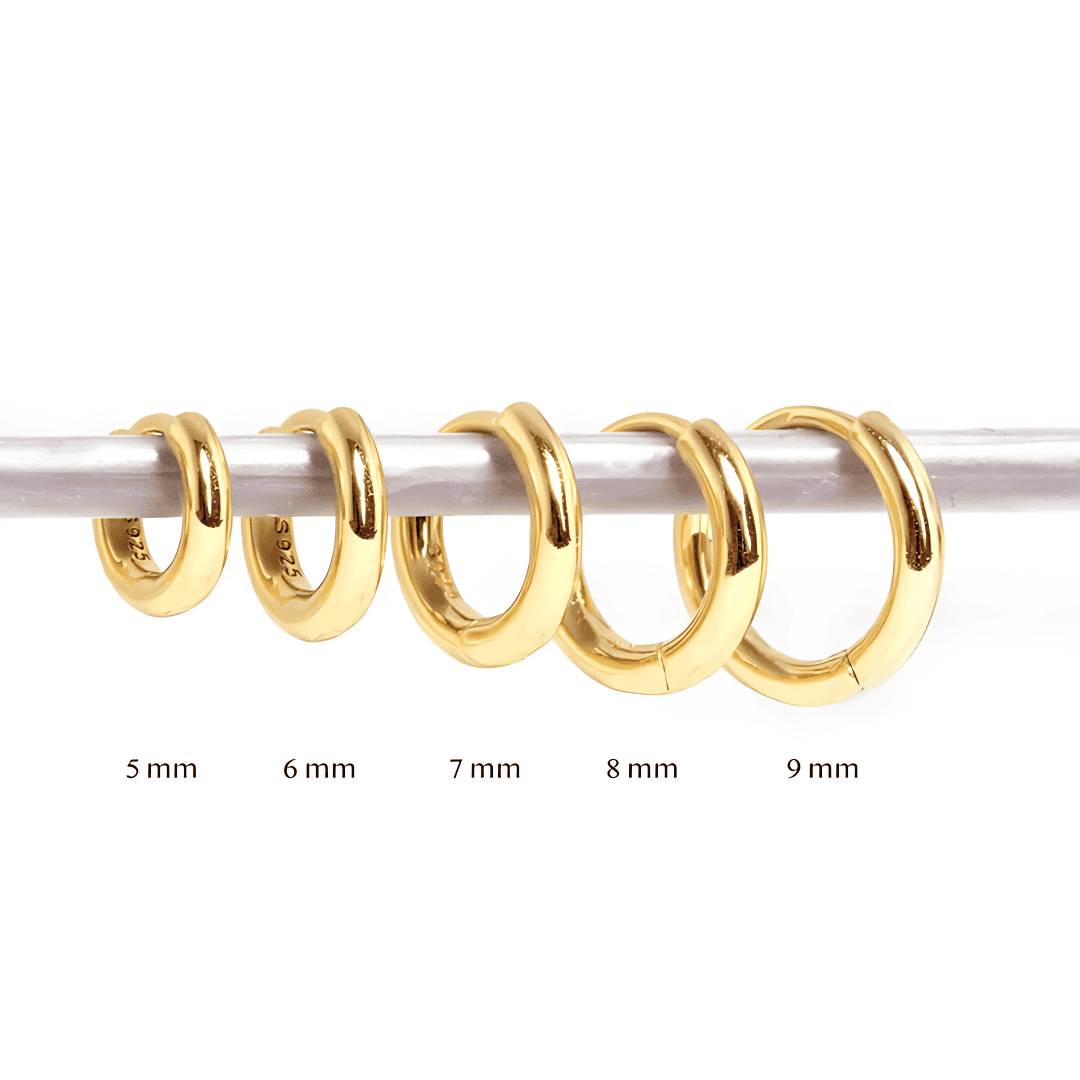 ELEGANTE S925 DUNNE CREOOL OORBELLEN
