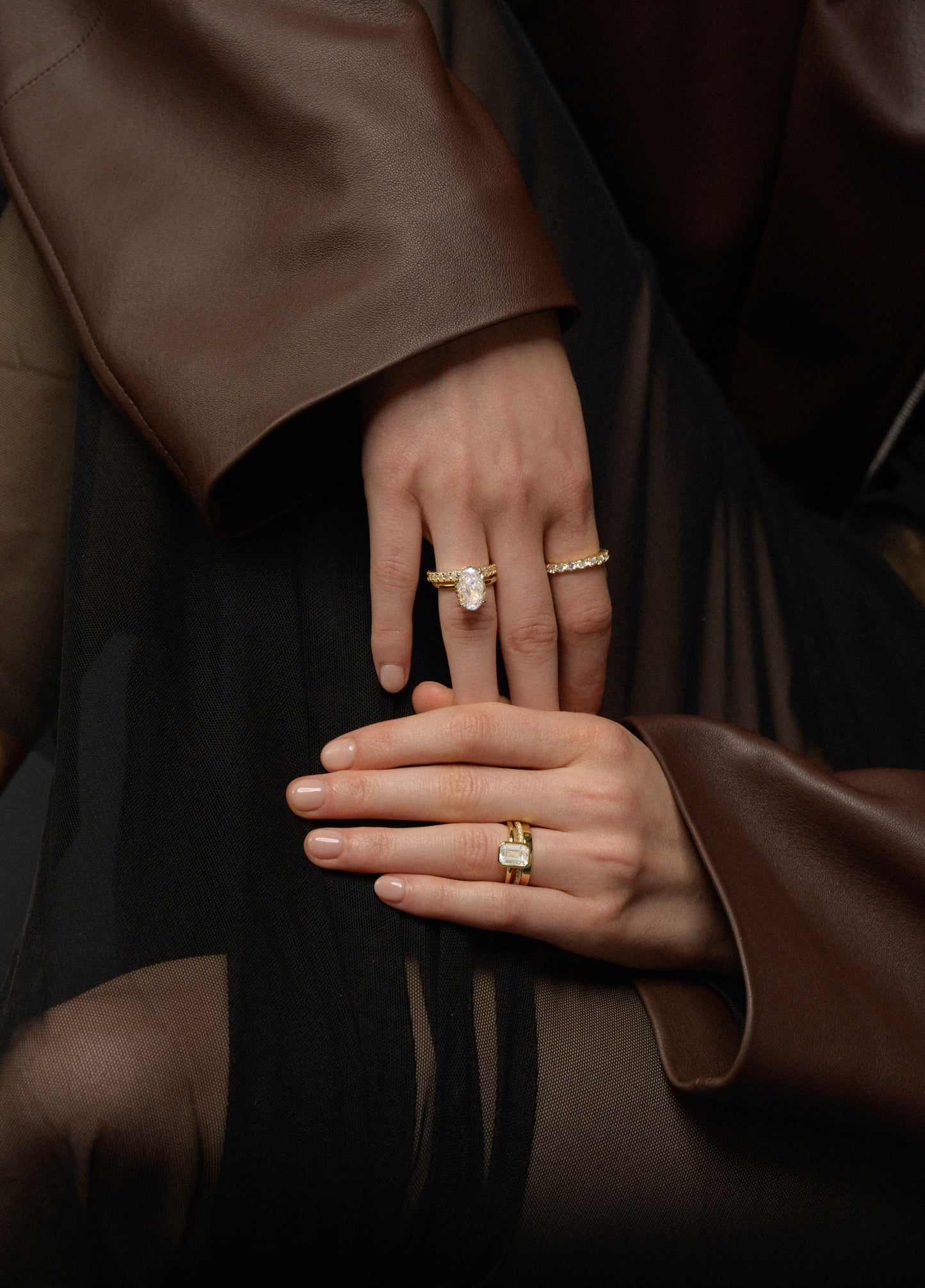 Giselle Ring – 14K Goud