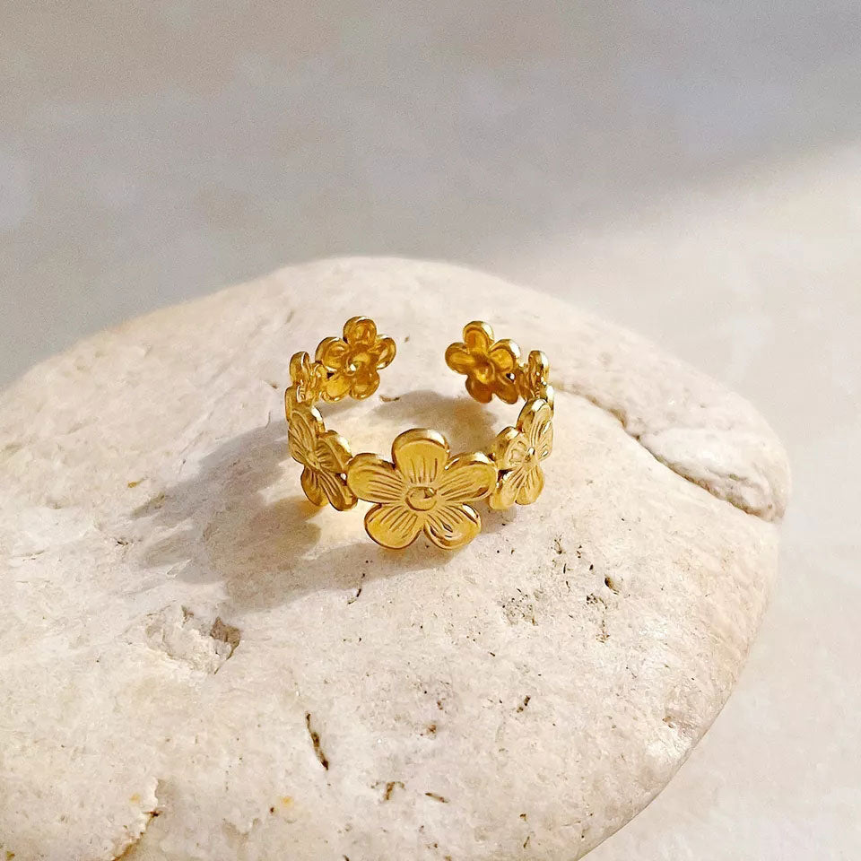 Flora Ring | 18K Goud