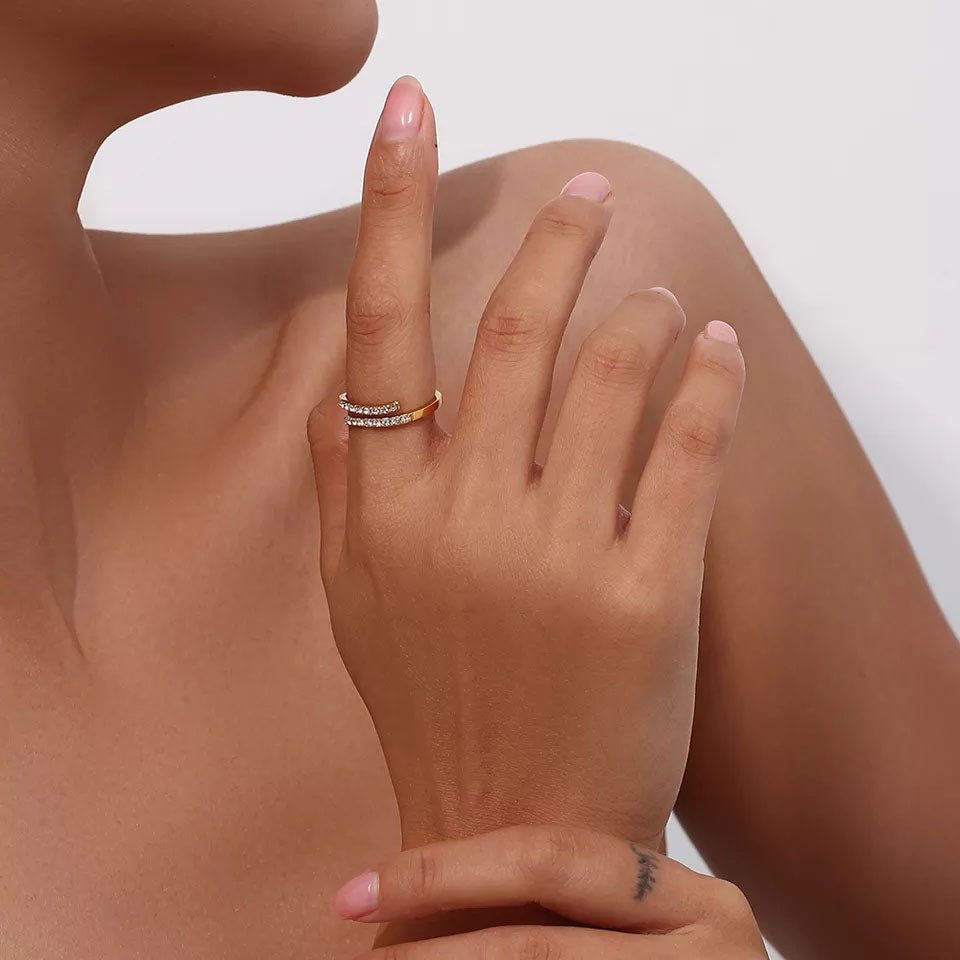 Rosa Ring | 18k Goud