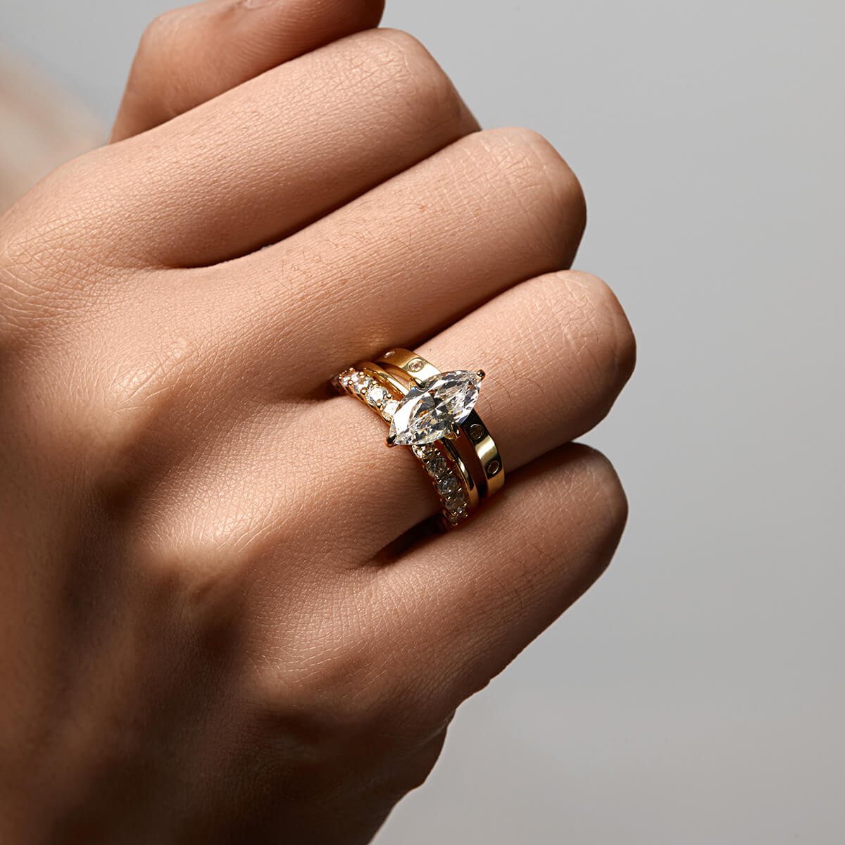 Feu Ring – 14K Goud