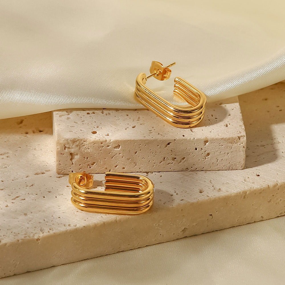 Lora oobellen | 18K Goud