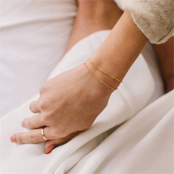 Isa armband | 18K Goud