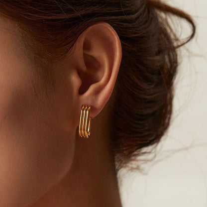 Lora oobellen | 18K Goud