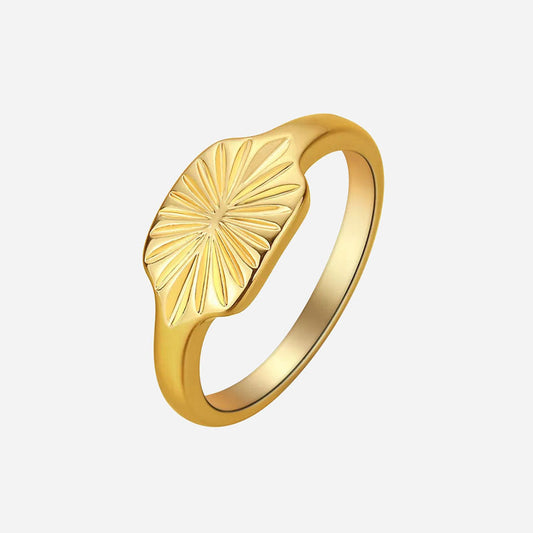 Sunray Ring | 18K Goud