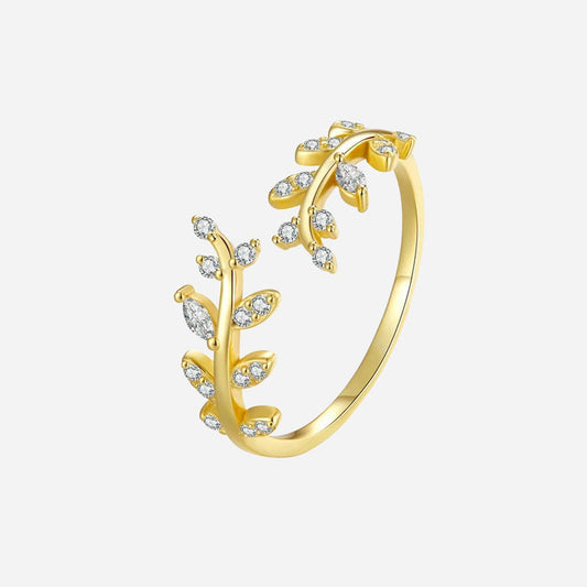 Zirconia ring | 18K Goud