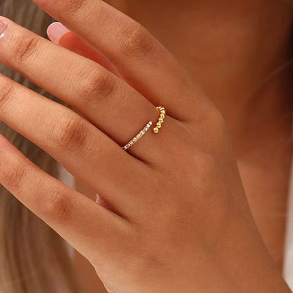 Luna Shine Ring | 18K Goud