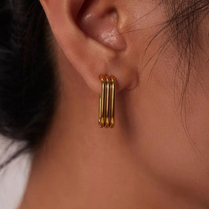 Lora oobellen | 18K Goud
