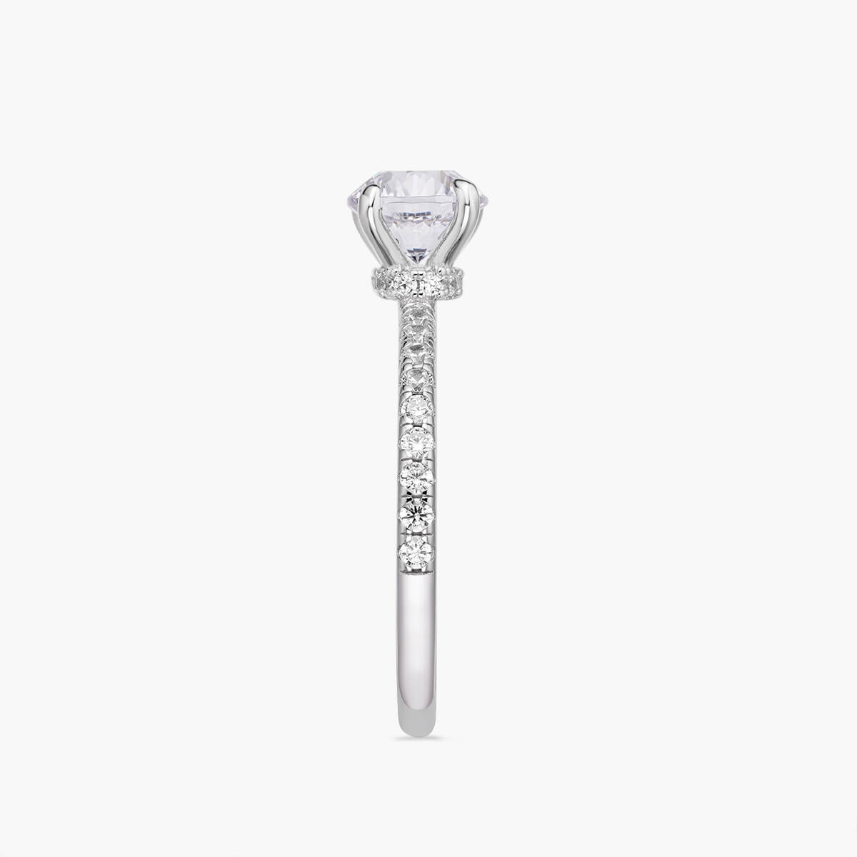 Pavé Alis Ring – 14K Goud