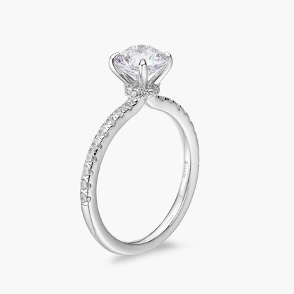 Pavé Alis Ring – 14K Goud