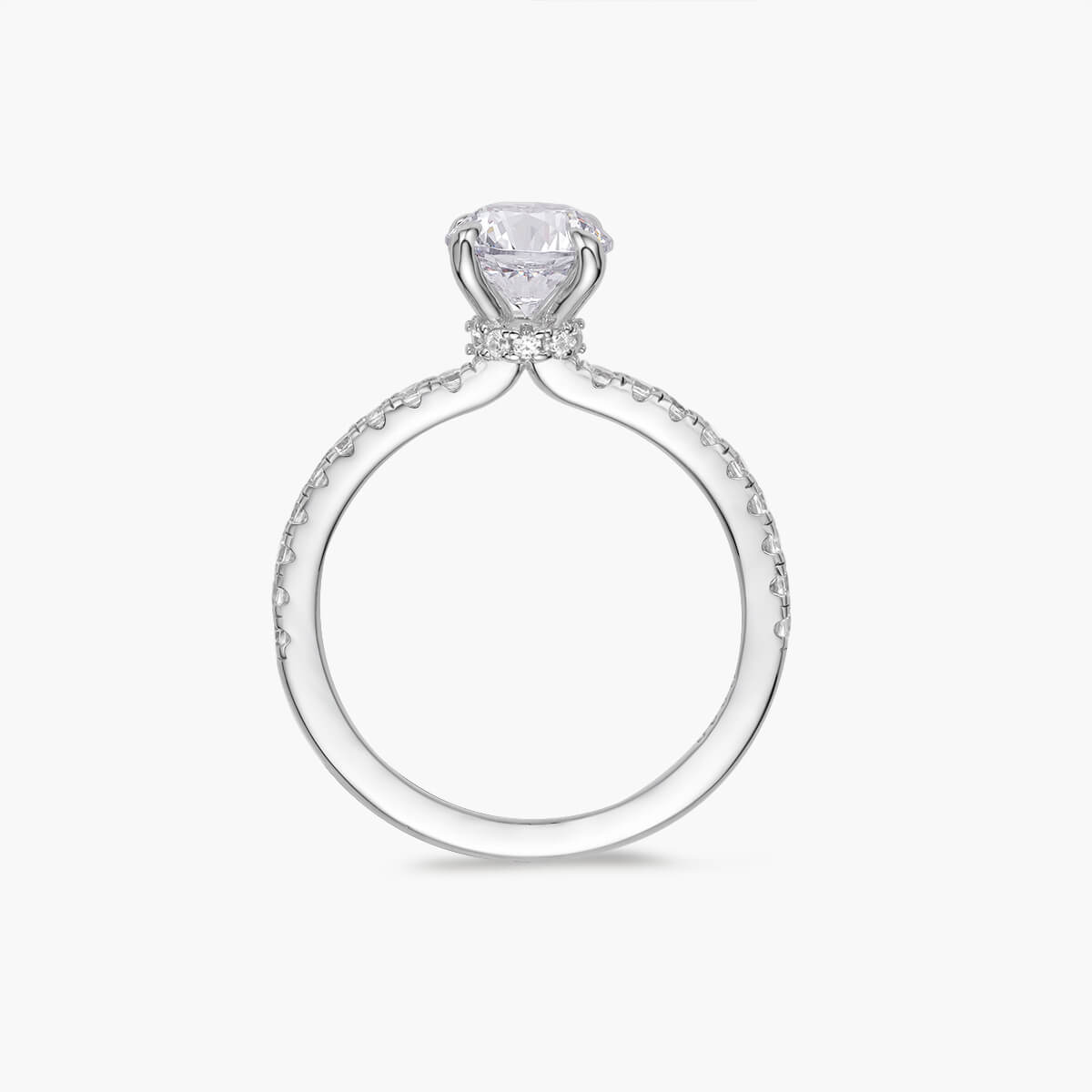 Pavé Alis Ring – 14K Goud