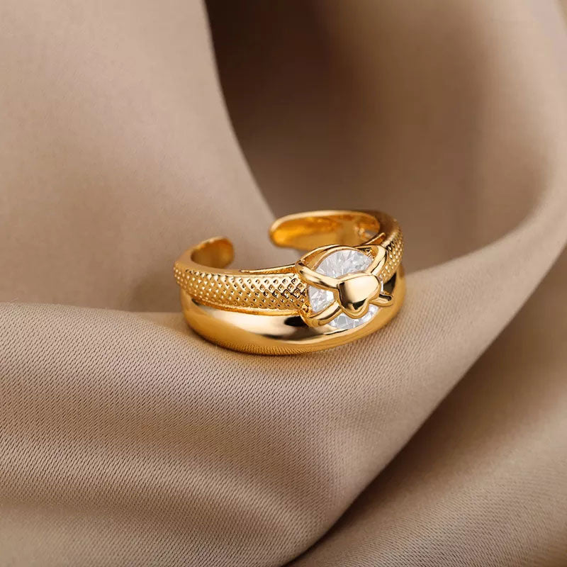 Isa ring | 18K Goud