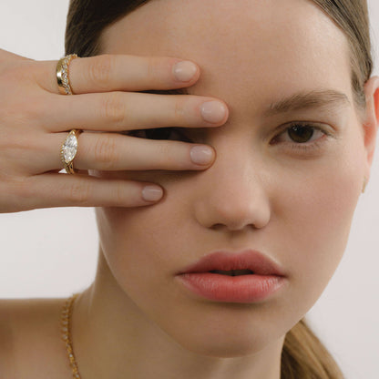 Maura Ring – 14K Goud