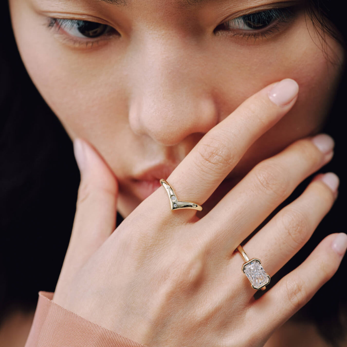 Ella Ring – 14K Goud
