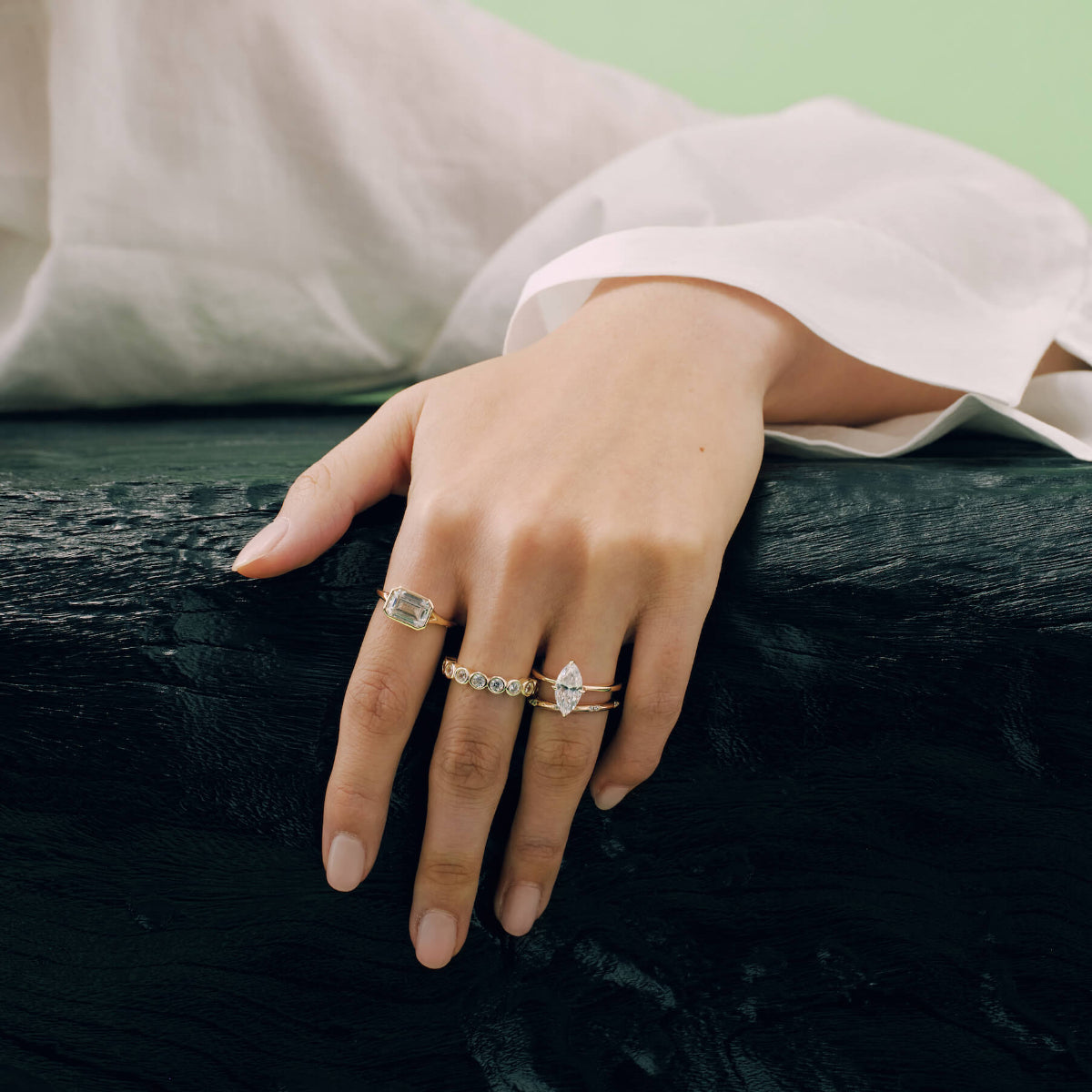 Feu Ring – 14K Goud