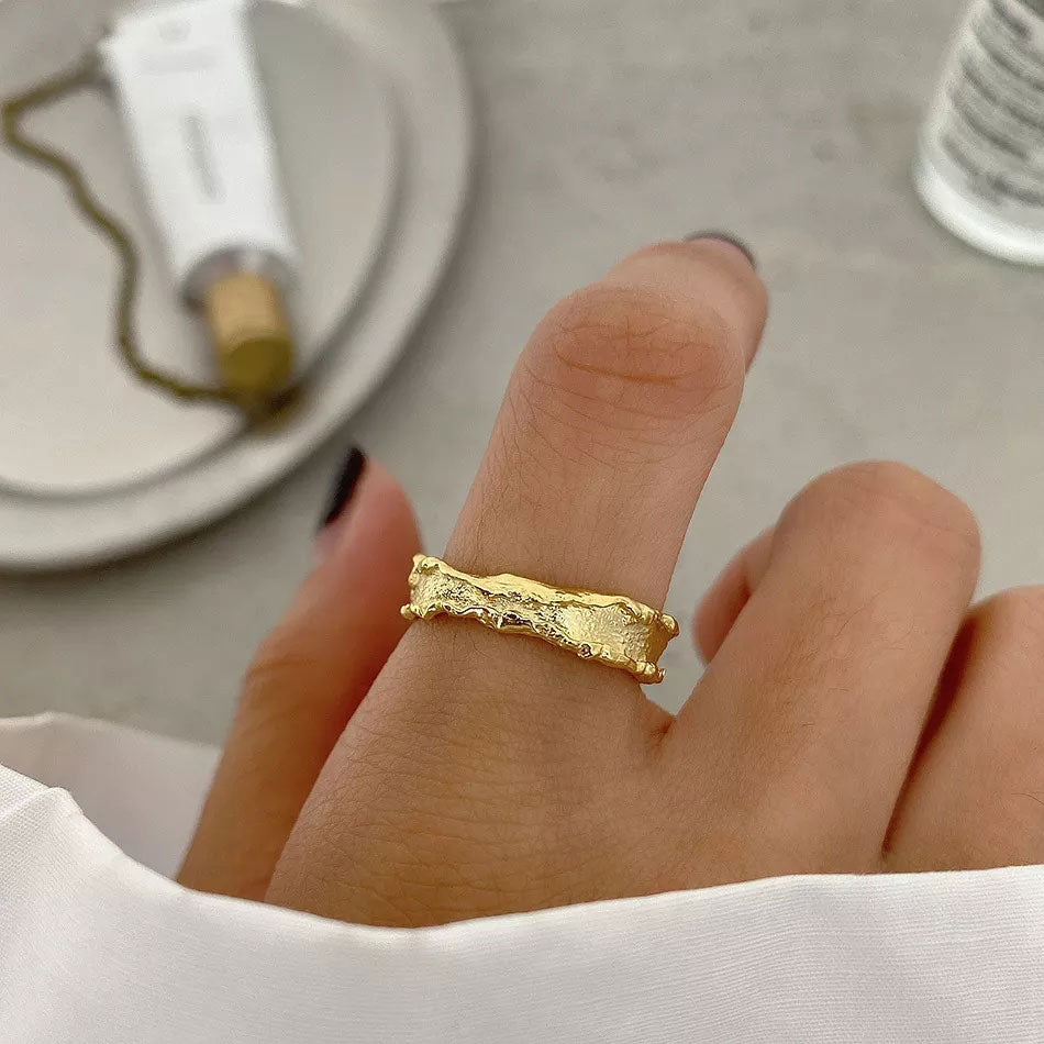Fjora ring | 18K Goud