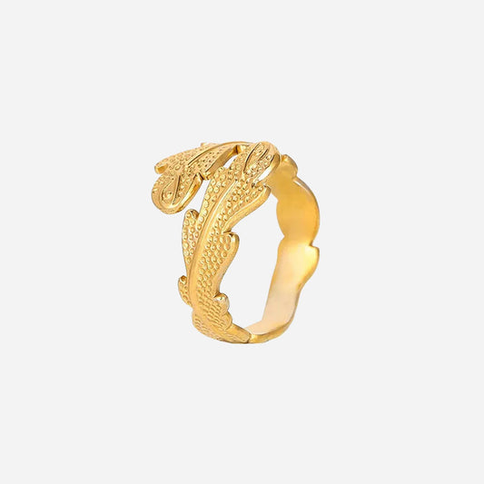 Koraal Ring | 18K Goud