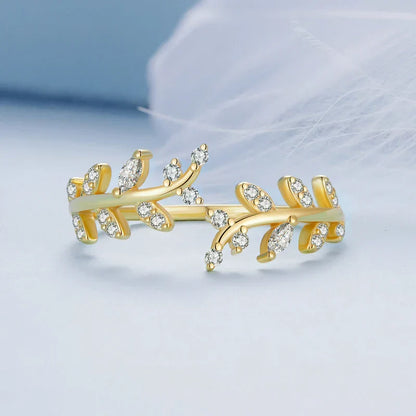 Zirconia ring | 18K Goud