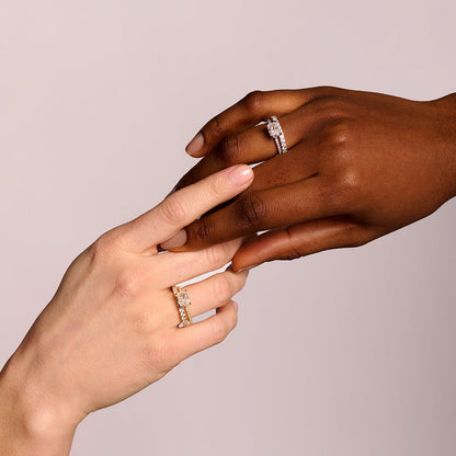 Pavé Ring – 14K Goud