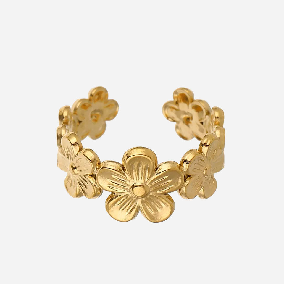 Flora Ring | 18K Goud