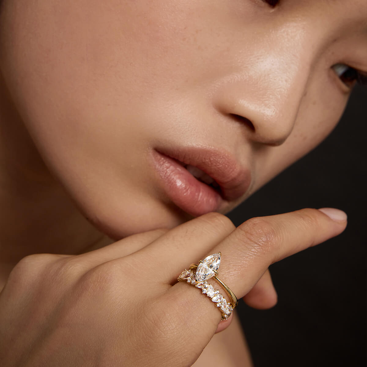 Feu Ring – 14K Goud