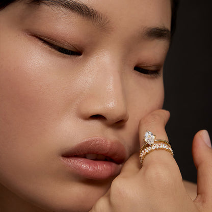 Feu Ring – 14K Goud