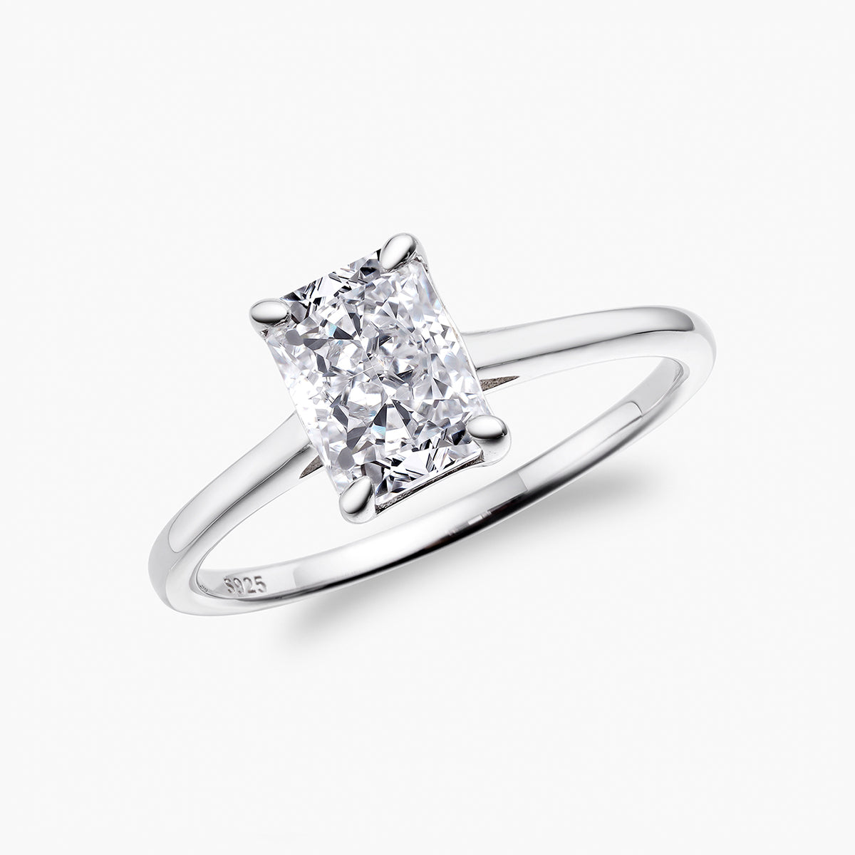 Stralende Solitaire Ring – 14K Goud