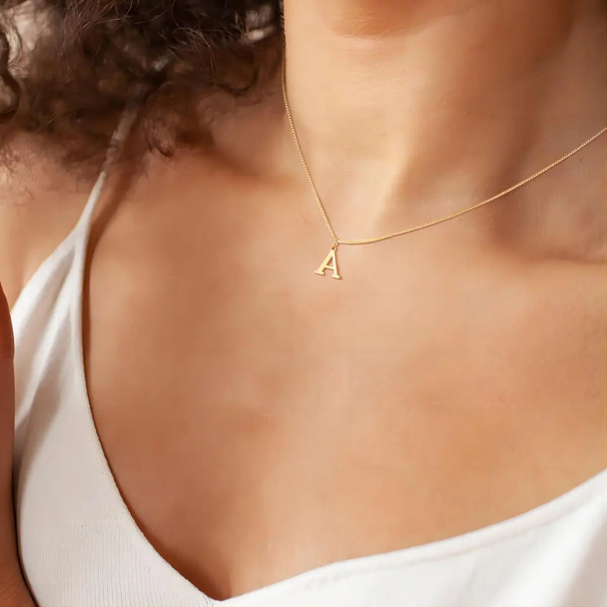 Halsketting met Initialen | 18K Goud