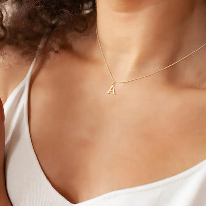 Halsketting met Initialen | 18K Goud