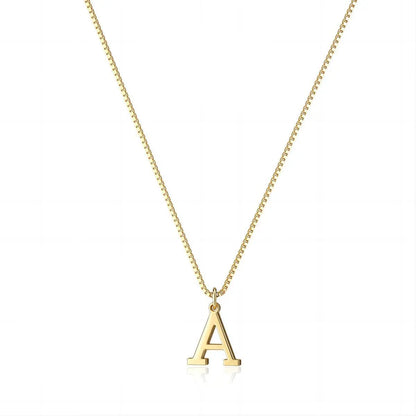 Halsketting met Initialen | 18K Goud