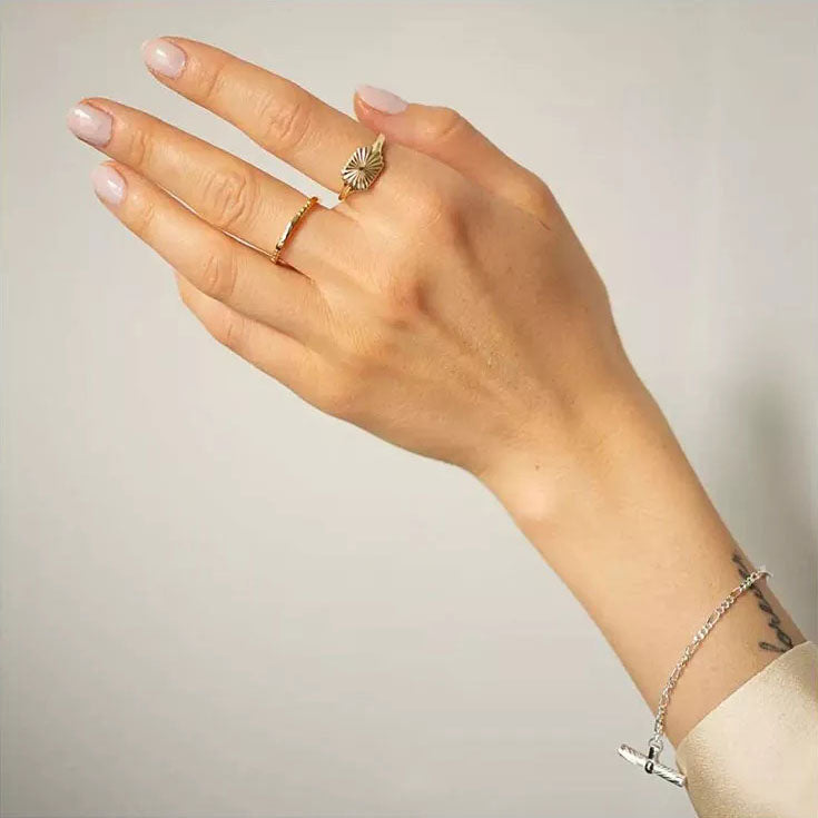 Sunray Ring | 18K Goud