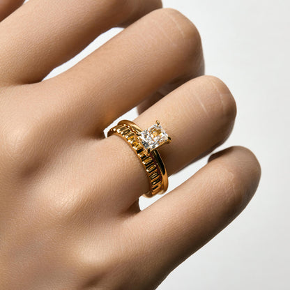 Cielo Ring – 14K Goud