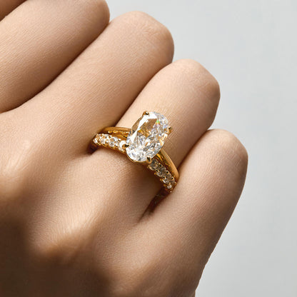 Mauve Ring – 14K Goud
