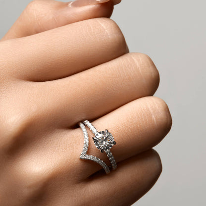 Pavé Alis Ring – 14K Goud