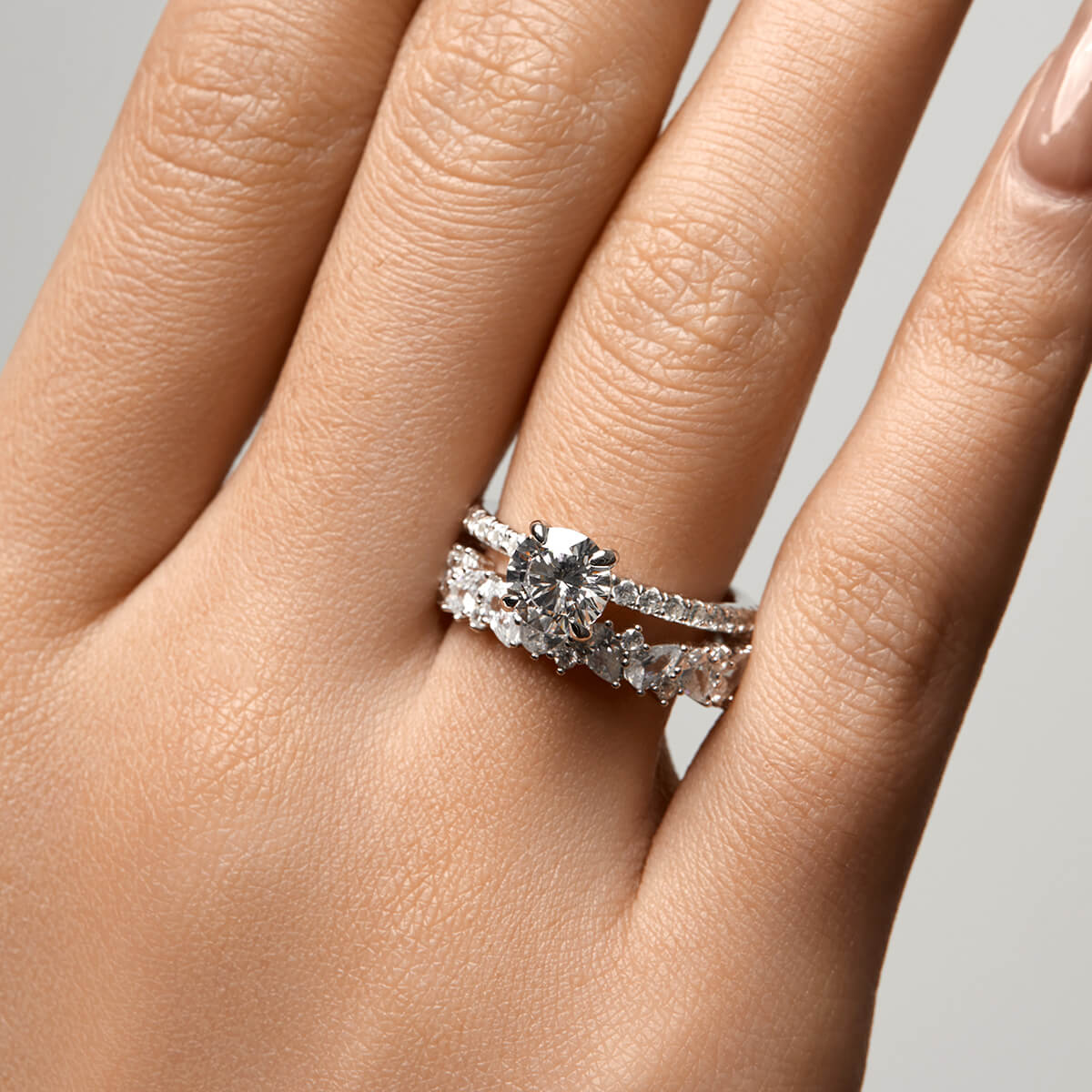 Pavé Alis Ring – 14K Goud