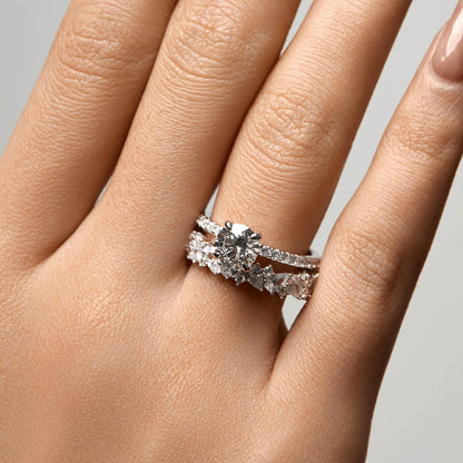 Pavé Alis Ring – 14K Goud