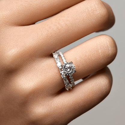 Pavé Alis Ring – 14K Goud
