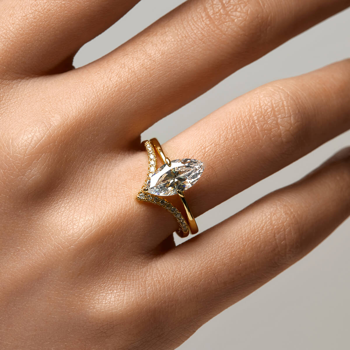 Feu Ring – 14K Goud