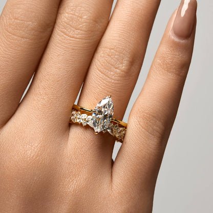 Feu Ring – 14K Goud