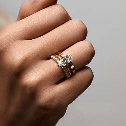 Feu Ring – 14K Goud