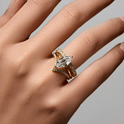 Feu Ring – 14K Goud