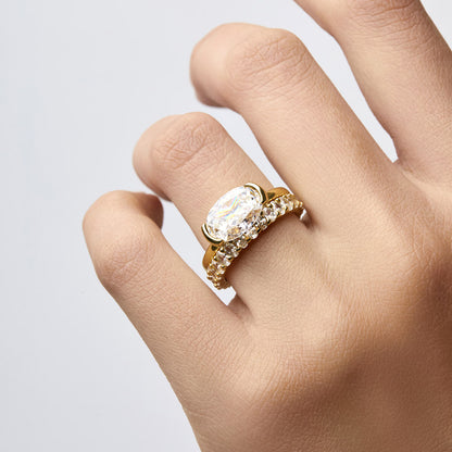 Elysé Ring – 14K Goud