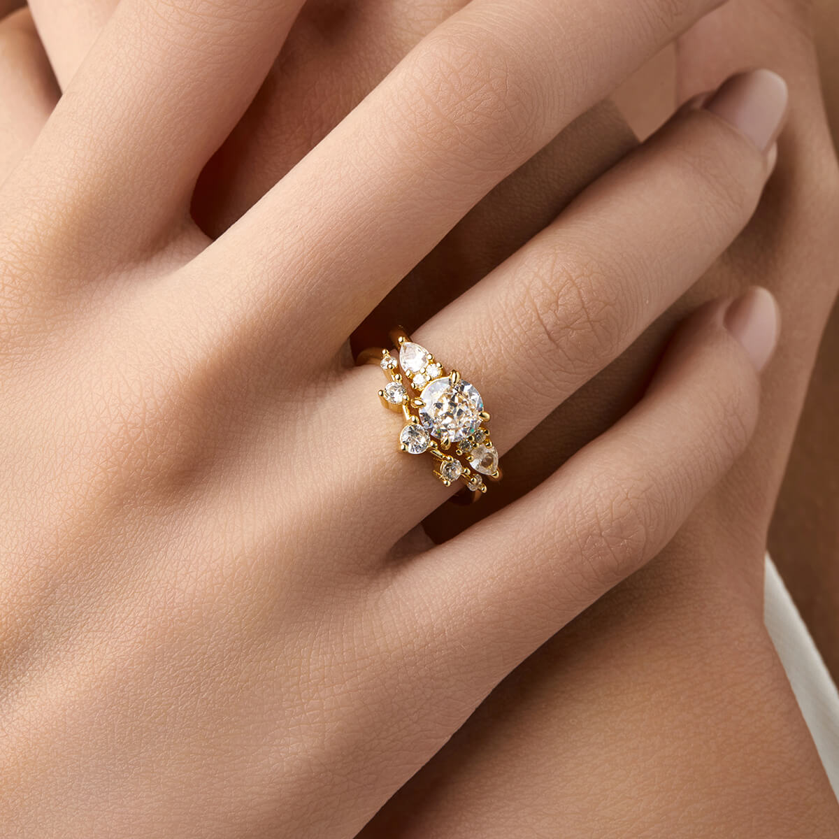 Violette Ring – 14K Goud