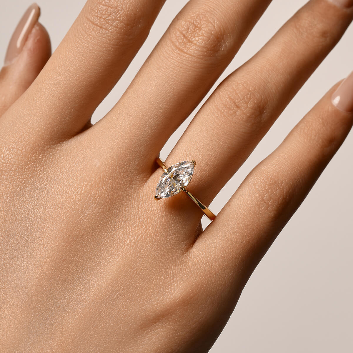 Feu Ring – 14K Goud