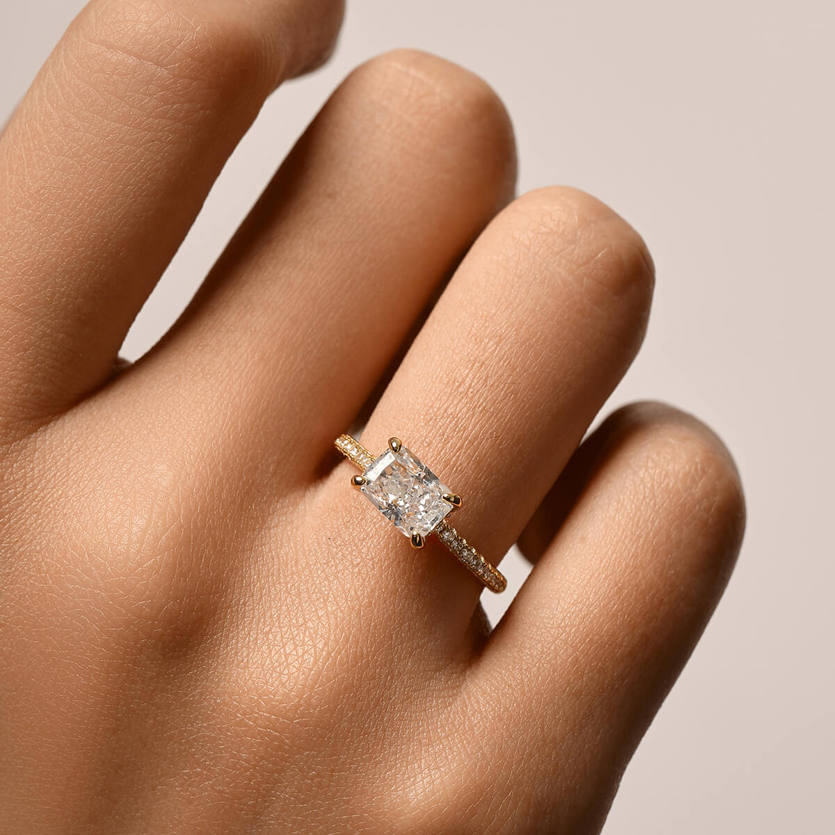 Pavé Ring – 14K Goud