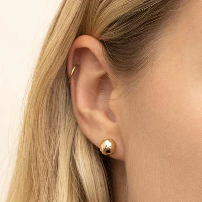 Ronde Oorbellen | 18K Goud