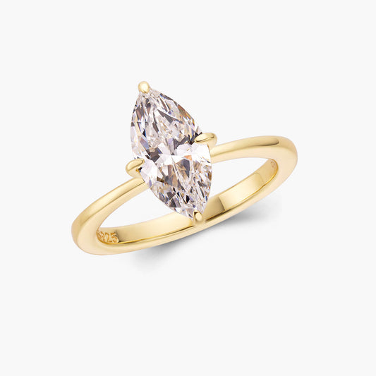 Feu Ring – 14K Goud