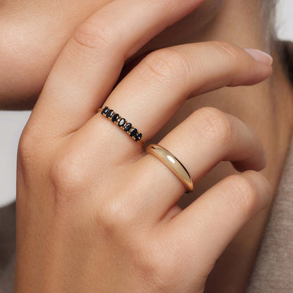 18k Gouden Massieve Ring