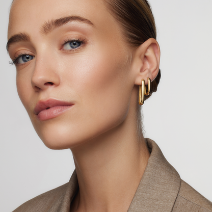 Icon Hoops | 18K Goud